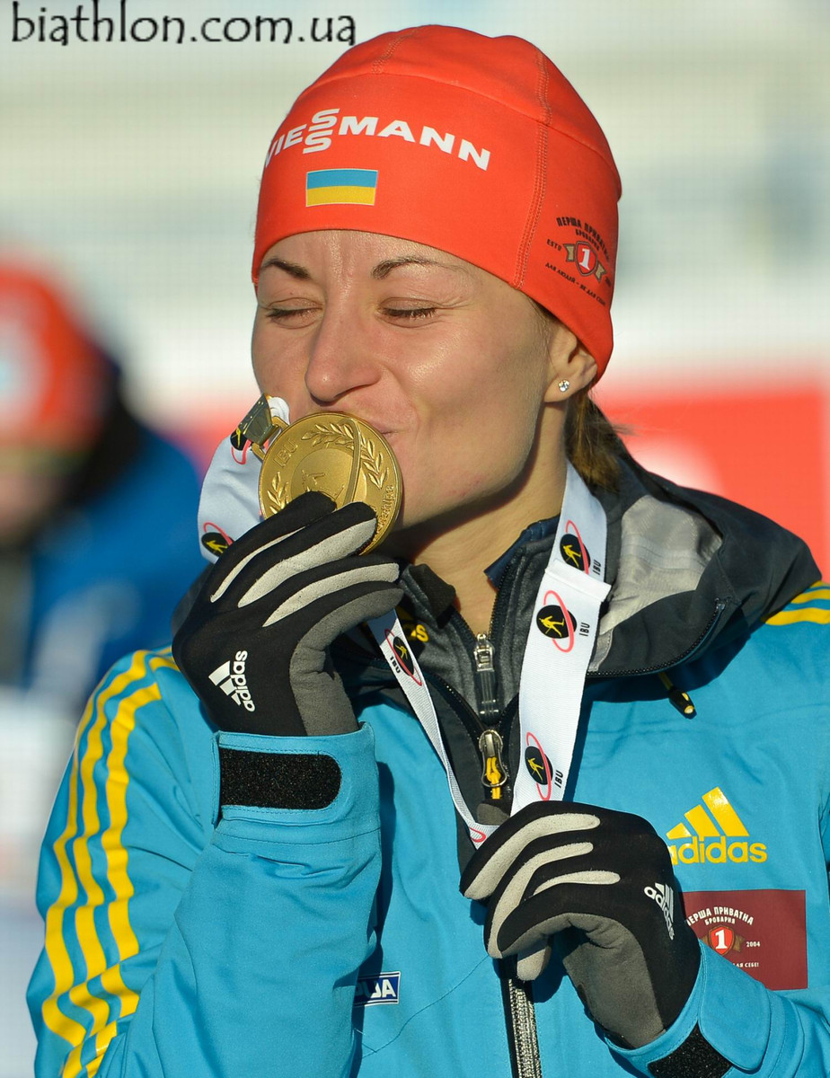 Валя Семеренко із золотою медаллю чемпіонки світу-2015
