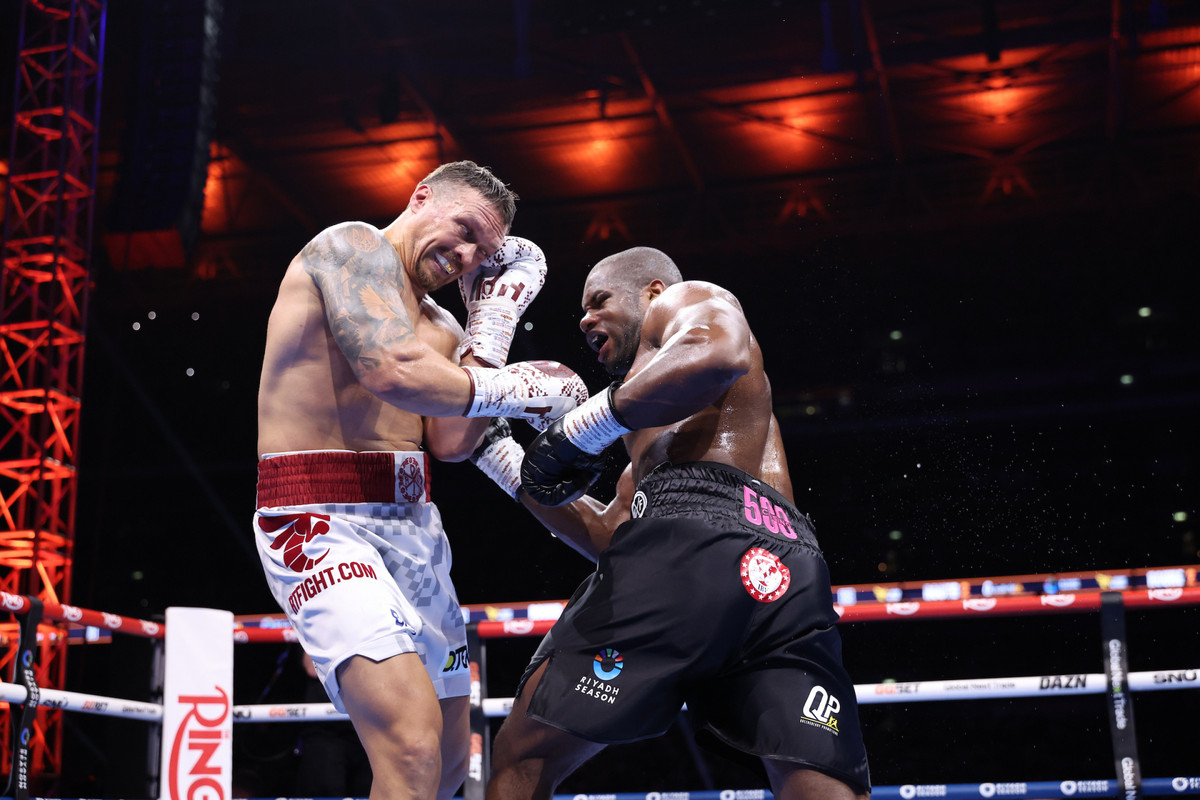 Олександр Усик та Даніель Дюбуа