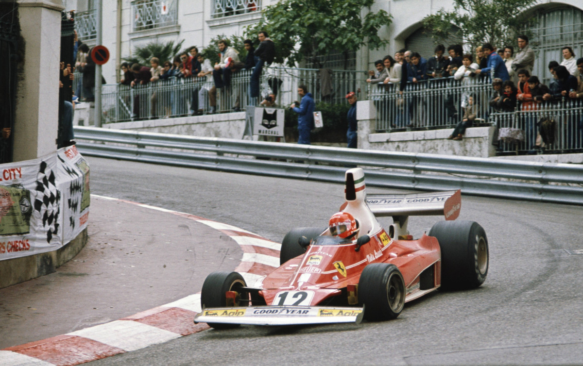 Ники Лауда доминирует на Гран-при Монако 1975