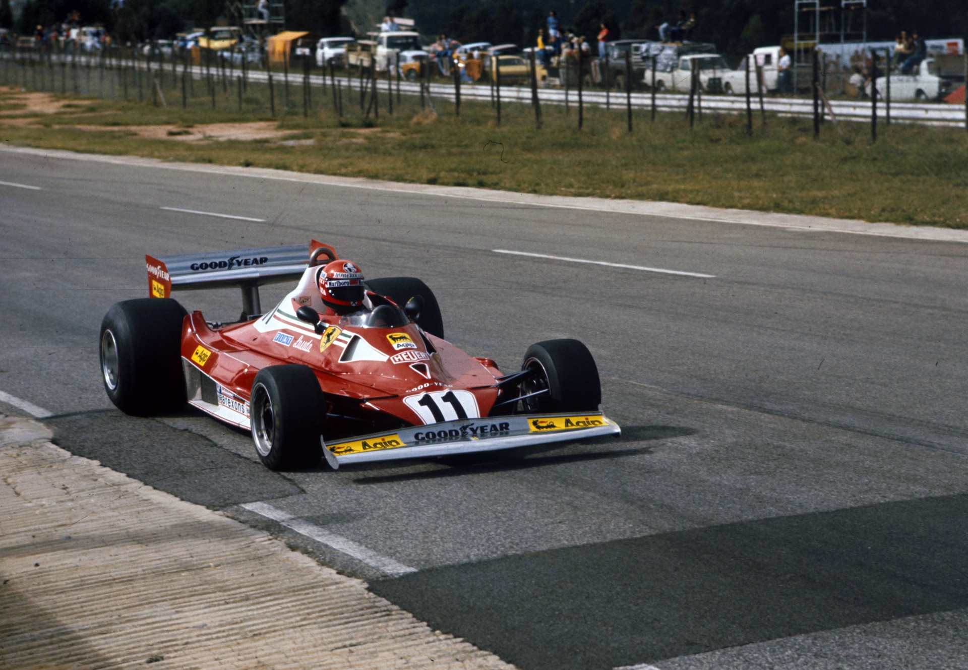 Ники Лауда на Гран-при ЮАР 1977 года