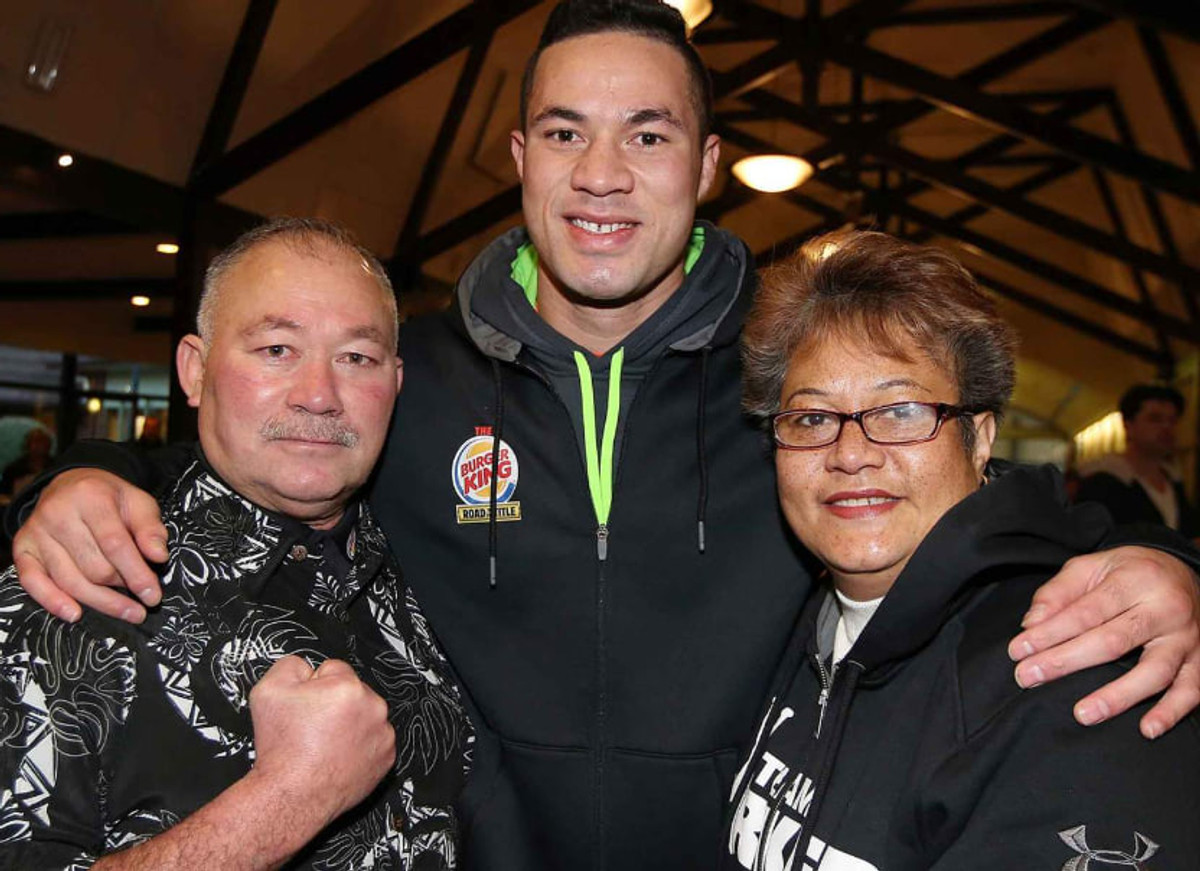 Джозеф Паркер и родители