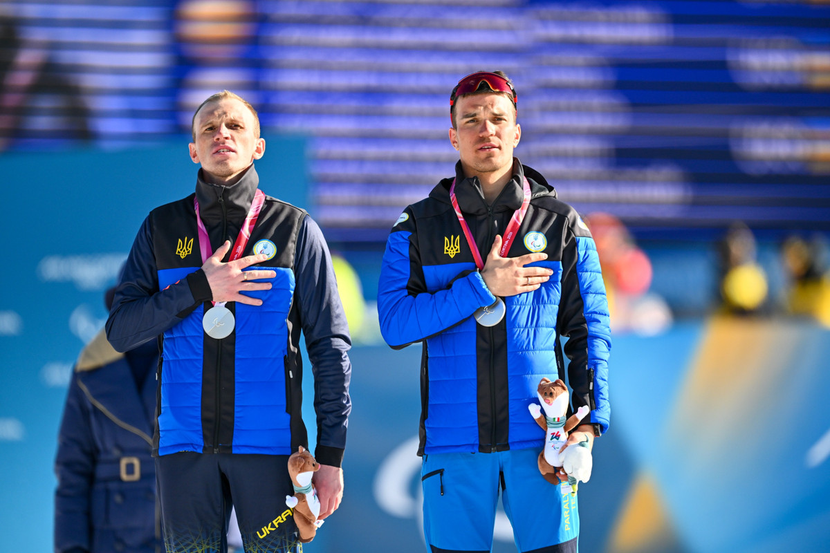 Ярослав Решетинський із гайдом Дмитром Драгуном