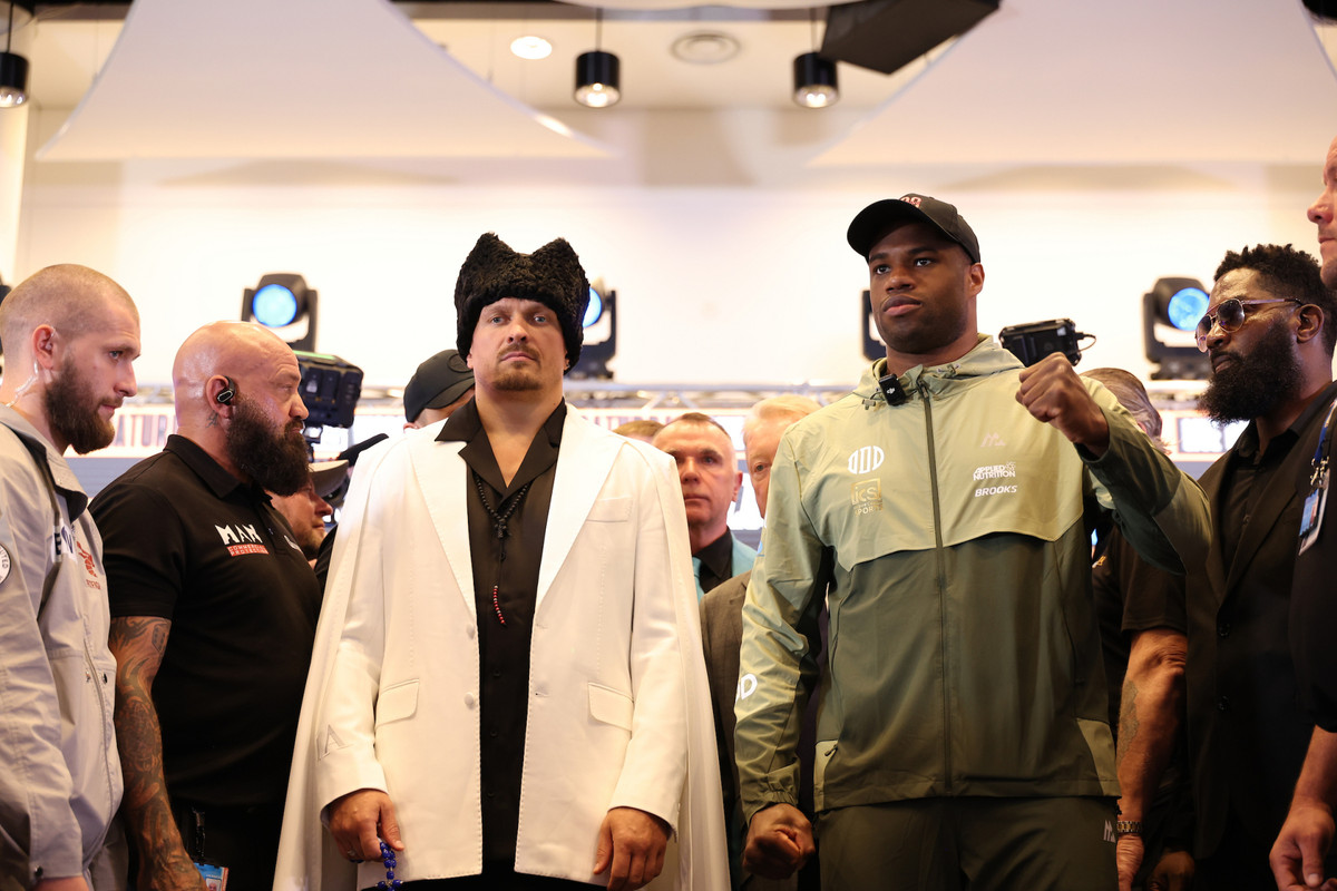 Александр Усик и Даниэль Дюбуа