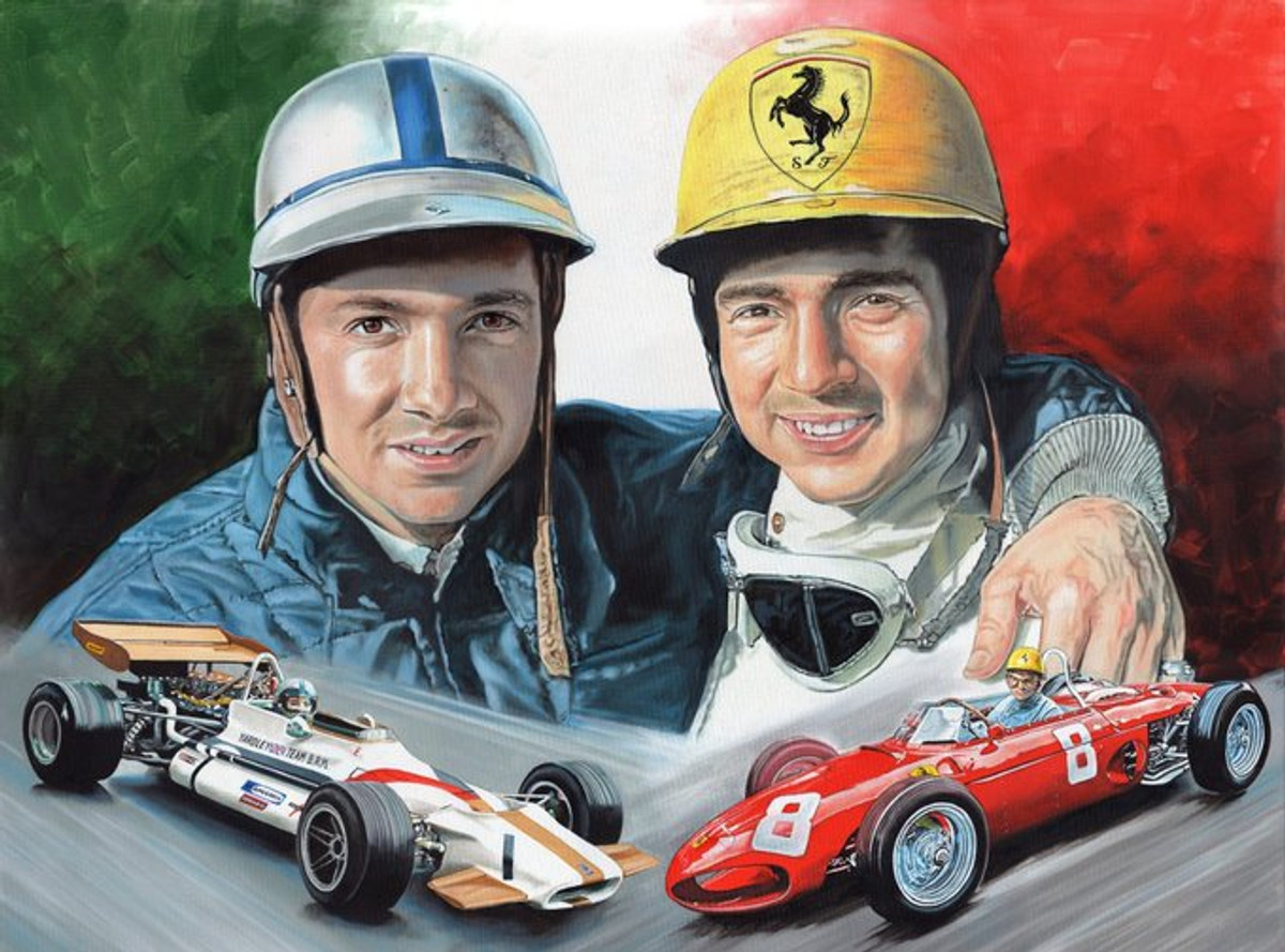 Братья Родригес. Рисунок Габриэля Николетти