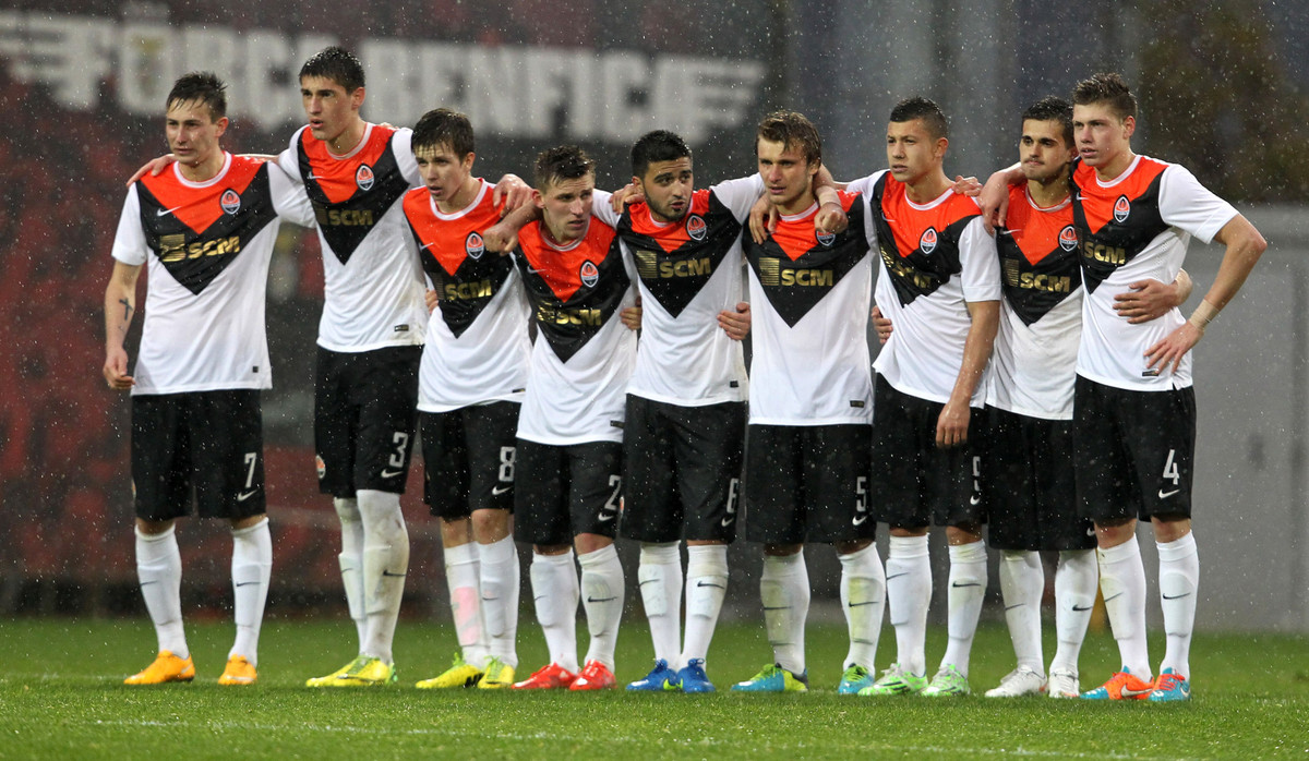 Шахтар U-19 у чвертьфіналі юнацької Ліги УЄФА проти португальської Бенфіки