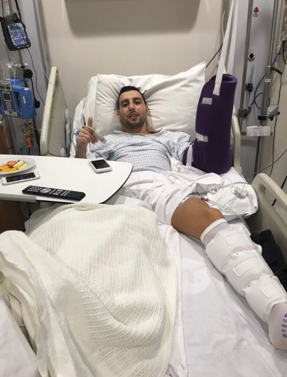 Санті після чергової операції, elpais.com