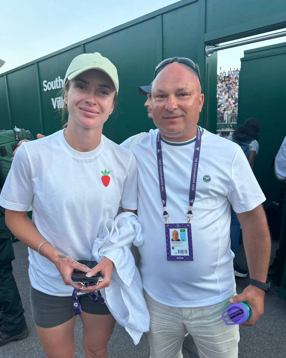 Всеволод Кевлич і Еліна Світоліна