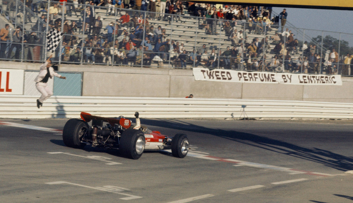 Йохен Ріндт перемагає на Гран-прі США 1969 року