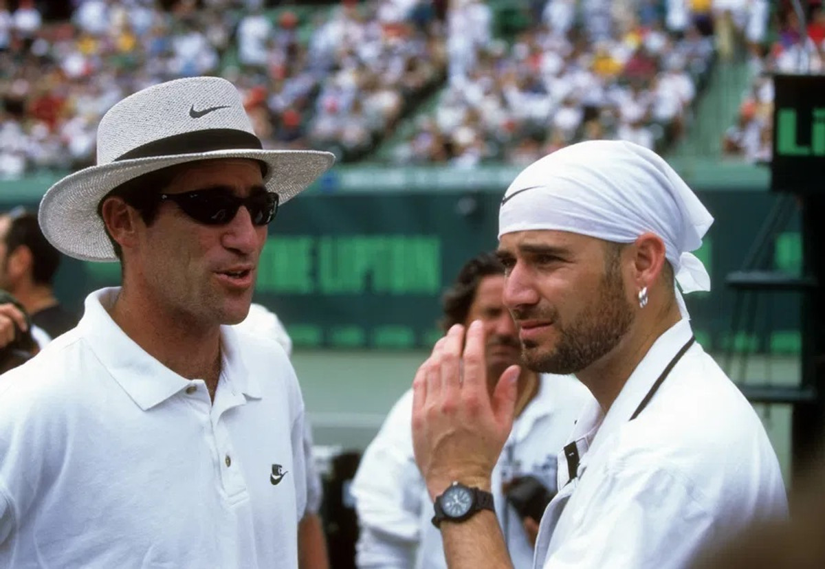 Бред Гілберт і Андре Агассі