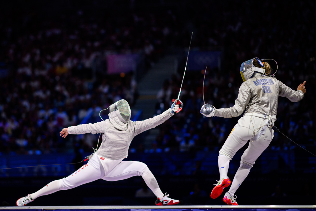 Юлія Бакастова (справа) у фіналі