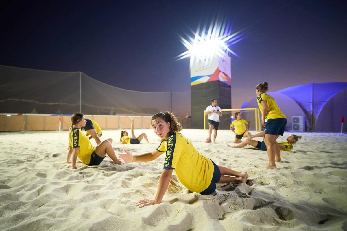 Анастасия Терех (на переднем плане)