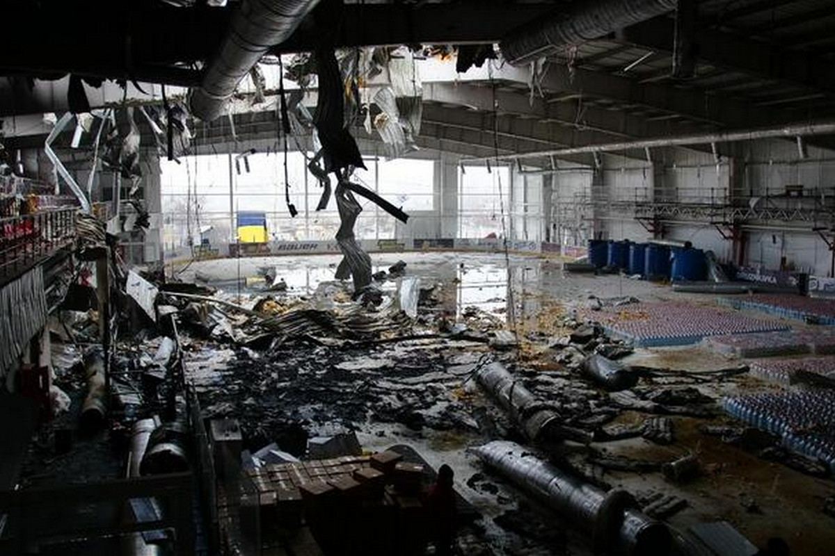 Льодовикова арена у Дружківці