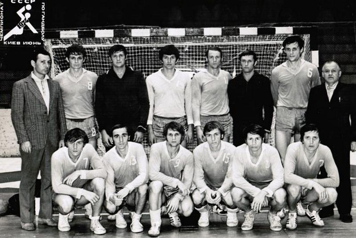 Команда ЗМетИ — бронзовый призер чемпионата СССР 1974 года