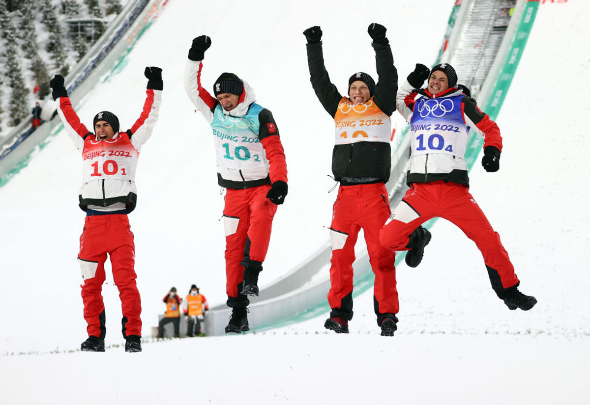 Сборная Австрии образца 2022 года - последние олимпийские чемпионы в классическом командном турнире