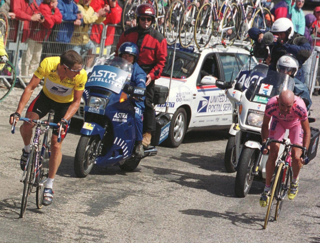 Лэнс Армстронг и Марко Пантани