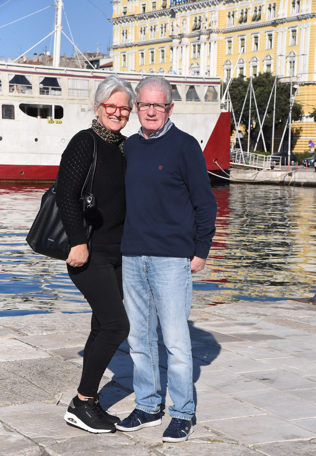 Дамір та його дружина Ясніца, теж глухоніма, novilist.hr