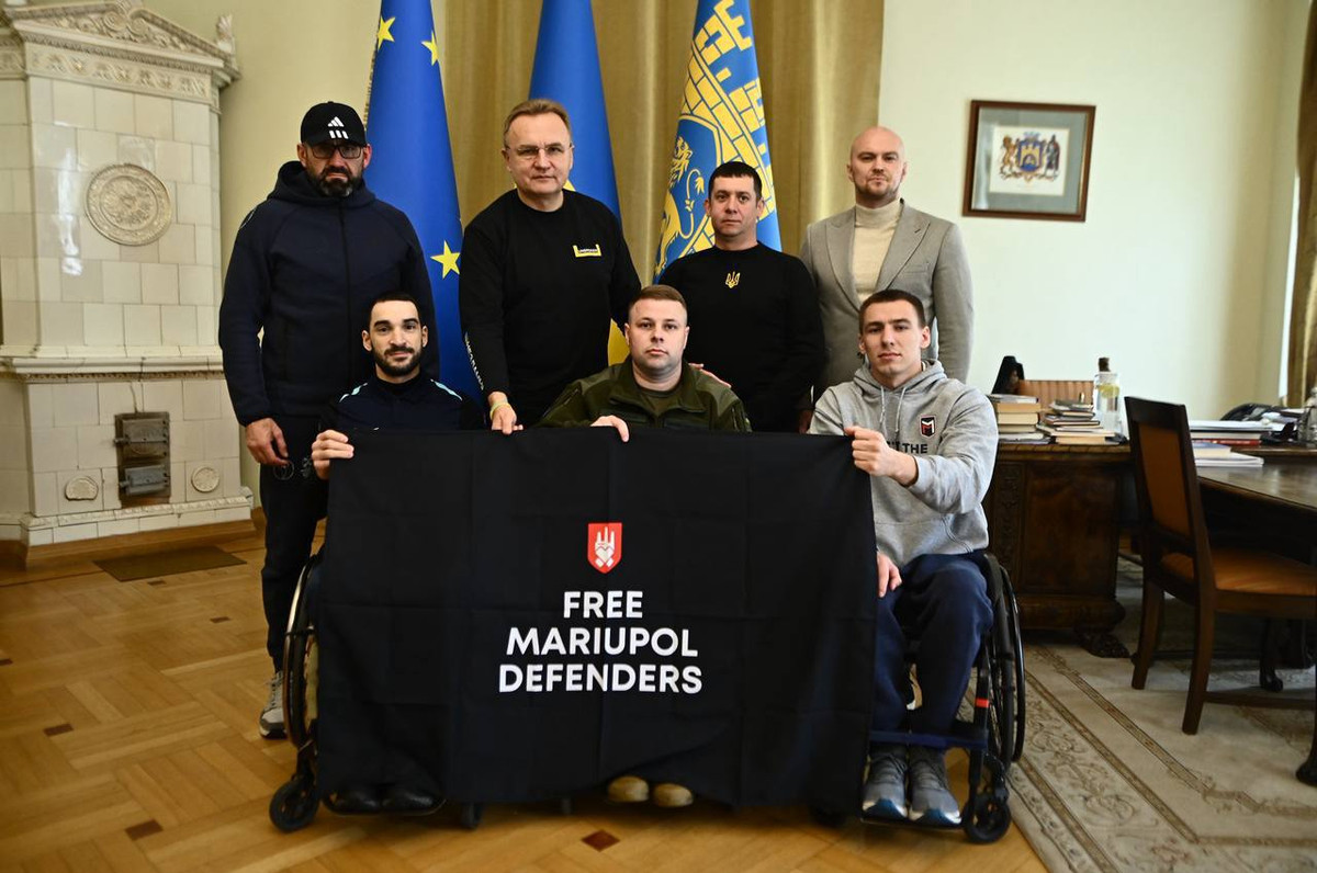 Роман Мещеряков на зустрічі з мером Львова