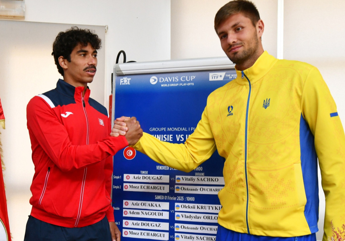 Процедура жеребкування матчу Туніс - Україна