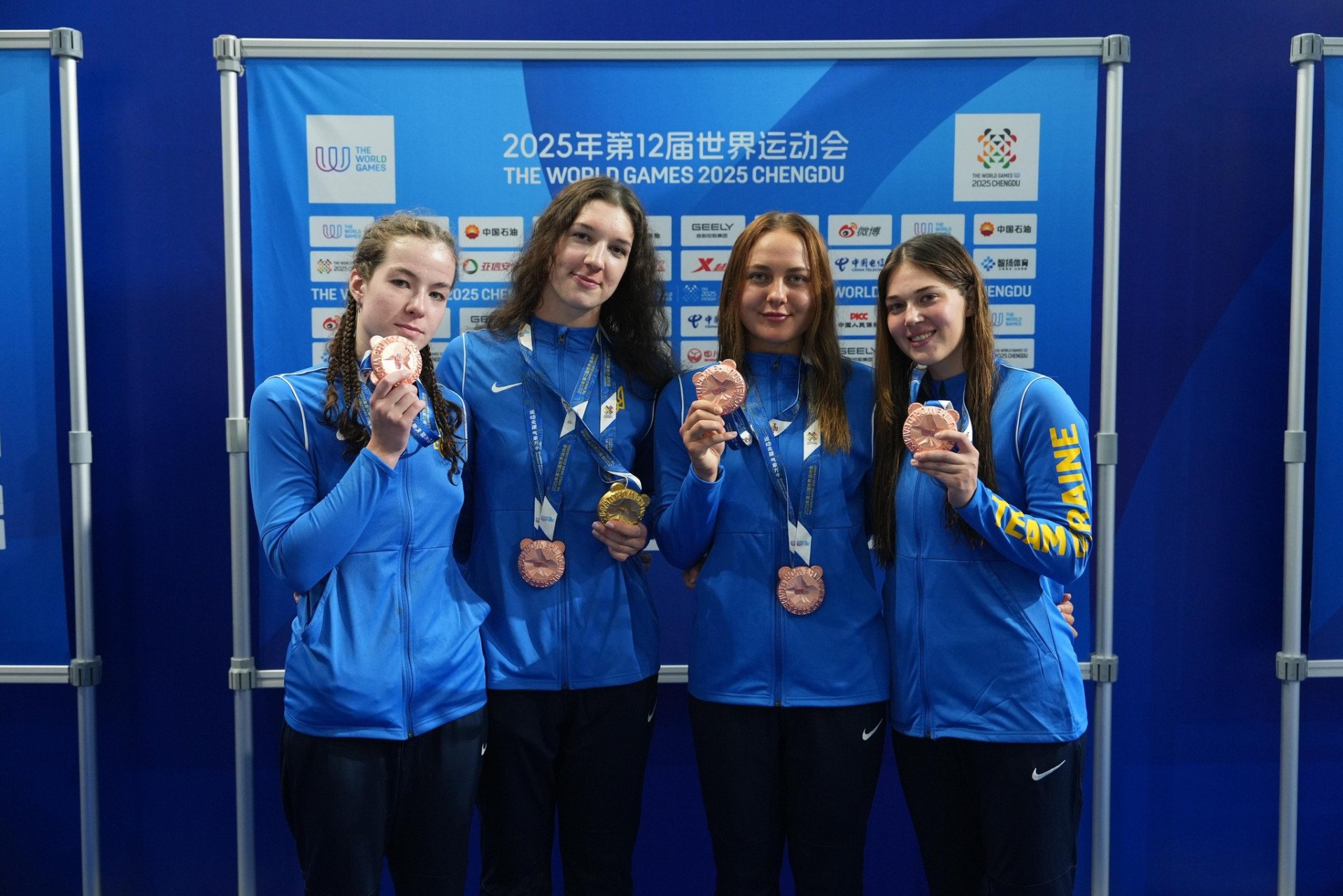 Elizabeth Greekchin, Sofia Grechko, Victoria Uvarov and Anastasia Makarenko