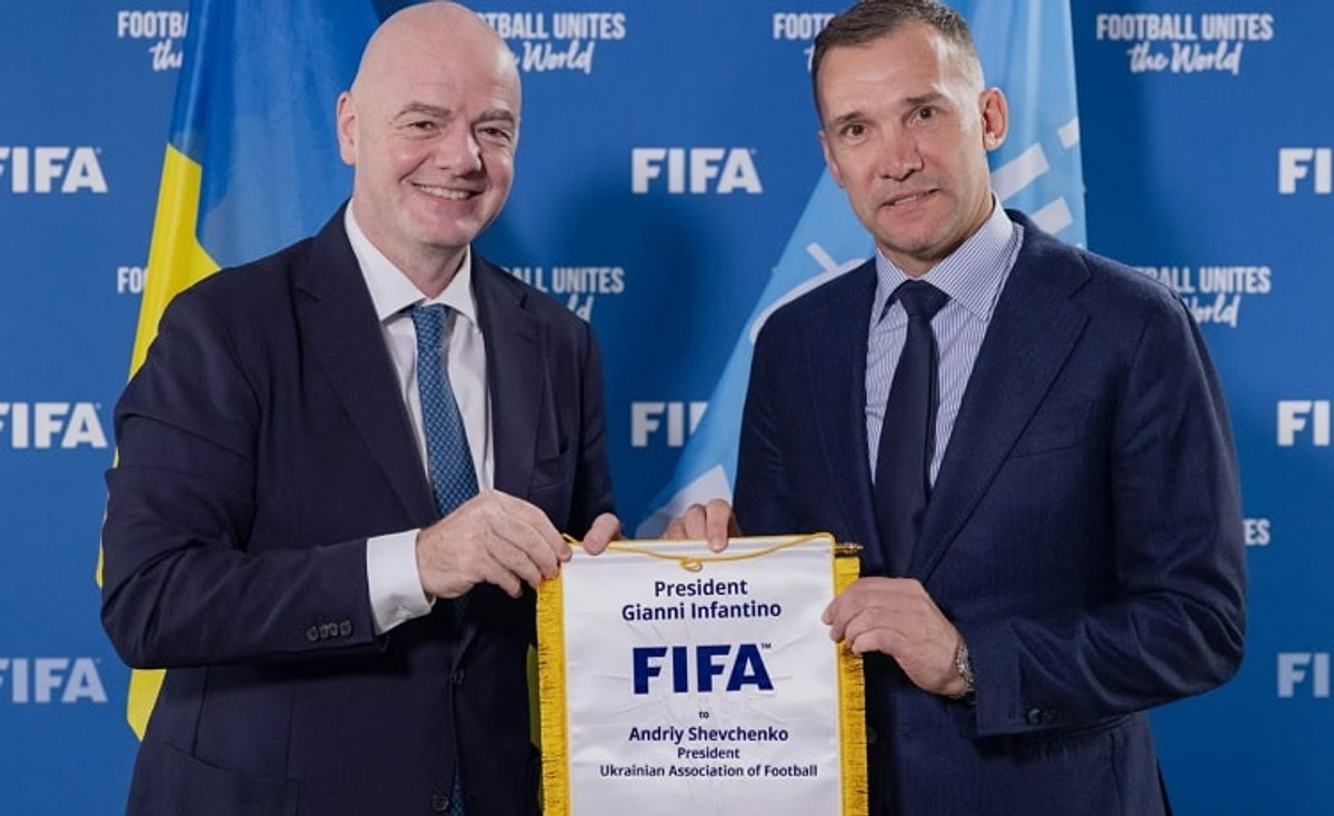 Джанні Інфантіно та Андрій Шевченко