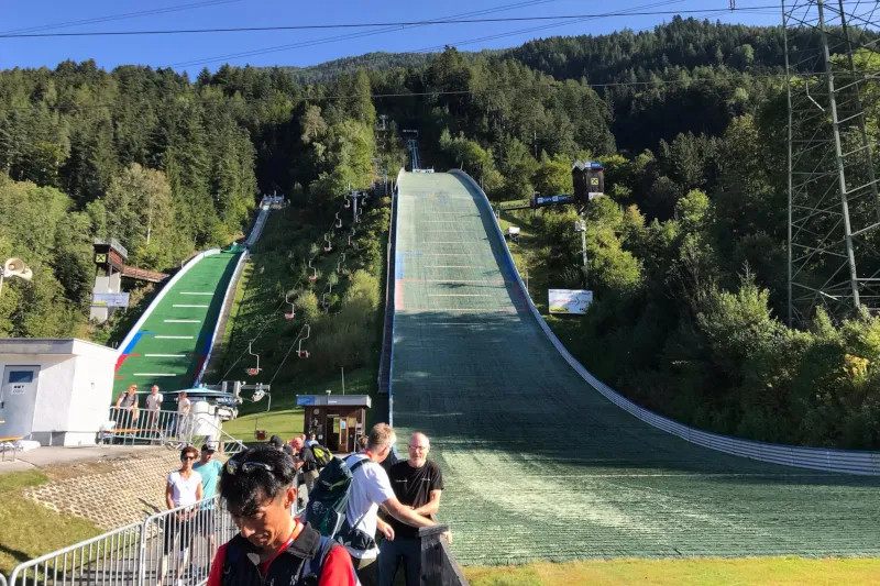 Трамплины в Штамсе