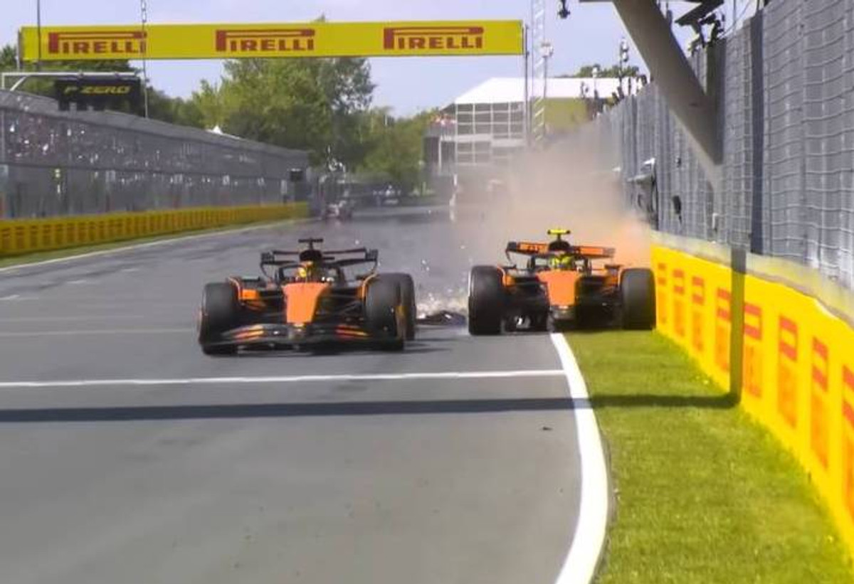 Зіткнення Оскара Піастрі та Ландо Норріса на Гран-прі Канади 2025 року