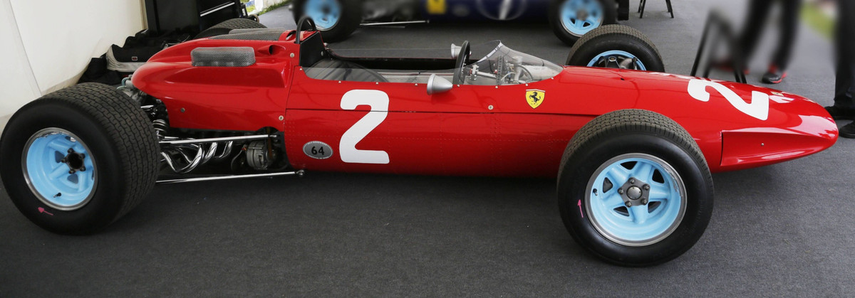 Феррарі 158 на фестивалі швидкості в Гудвуді