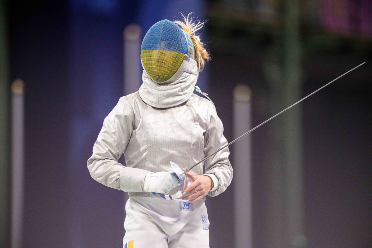 Ольга Харлан у фіналі проти Південної Кореї