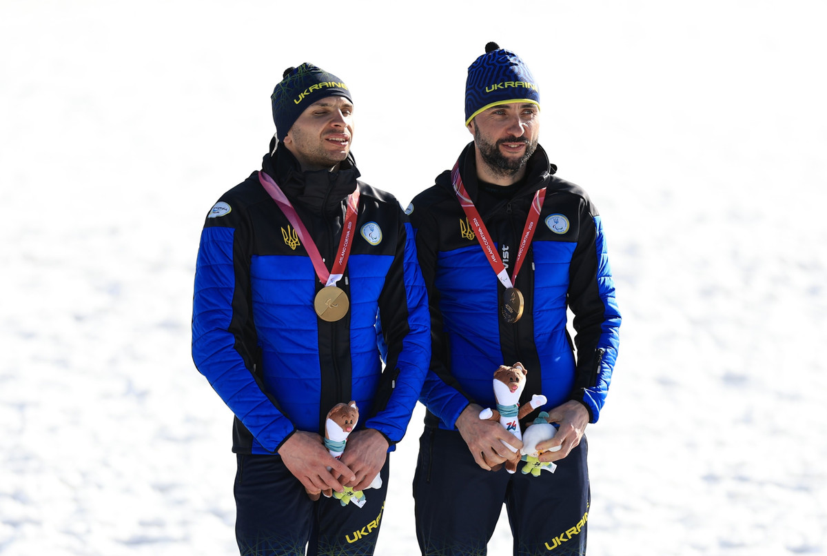 Олександр Казік із гайдом Сергієм Кучерявим