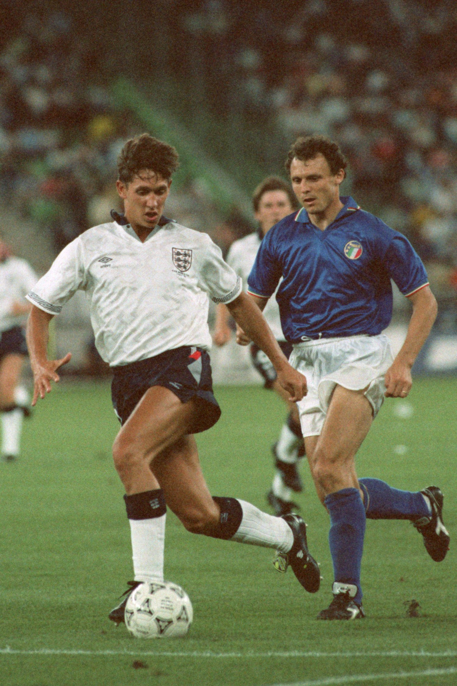 Гарі Лінекер проти П'єтро Верховода в матчі за третє місце чемпіонату світу 1990 року