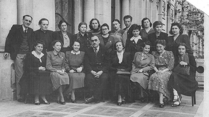 Групповое фото после чемпионата в Тбилиси, 1952