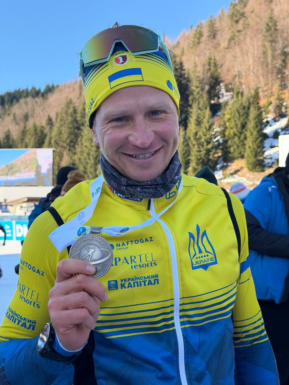 Сергій Семенов зі срібною медаллю ЧС-2011