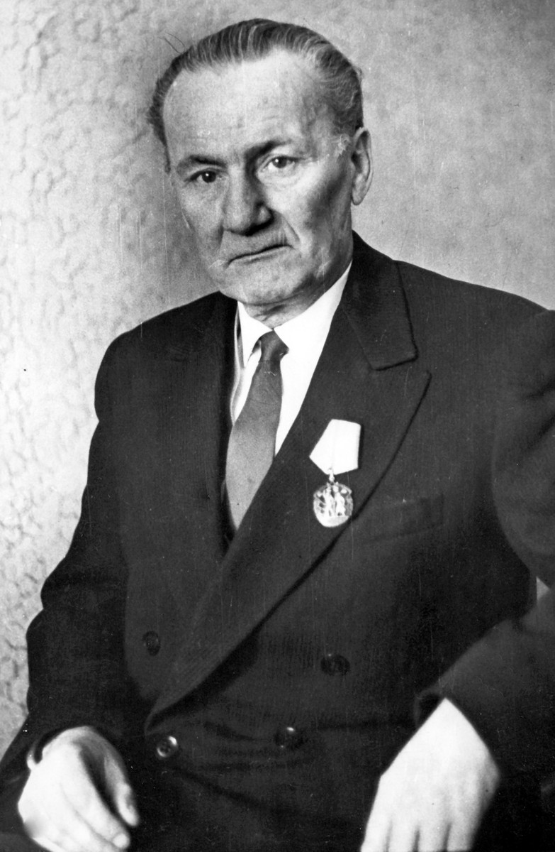 Костянтин ЩЕГОЦЬКИЙ із орденом Знак Пошани