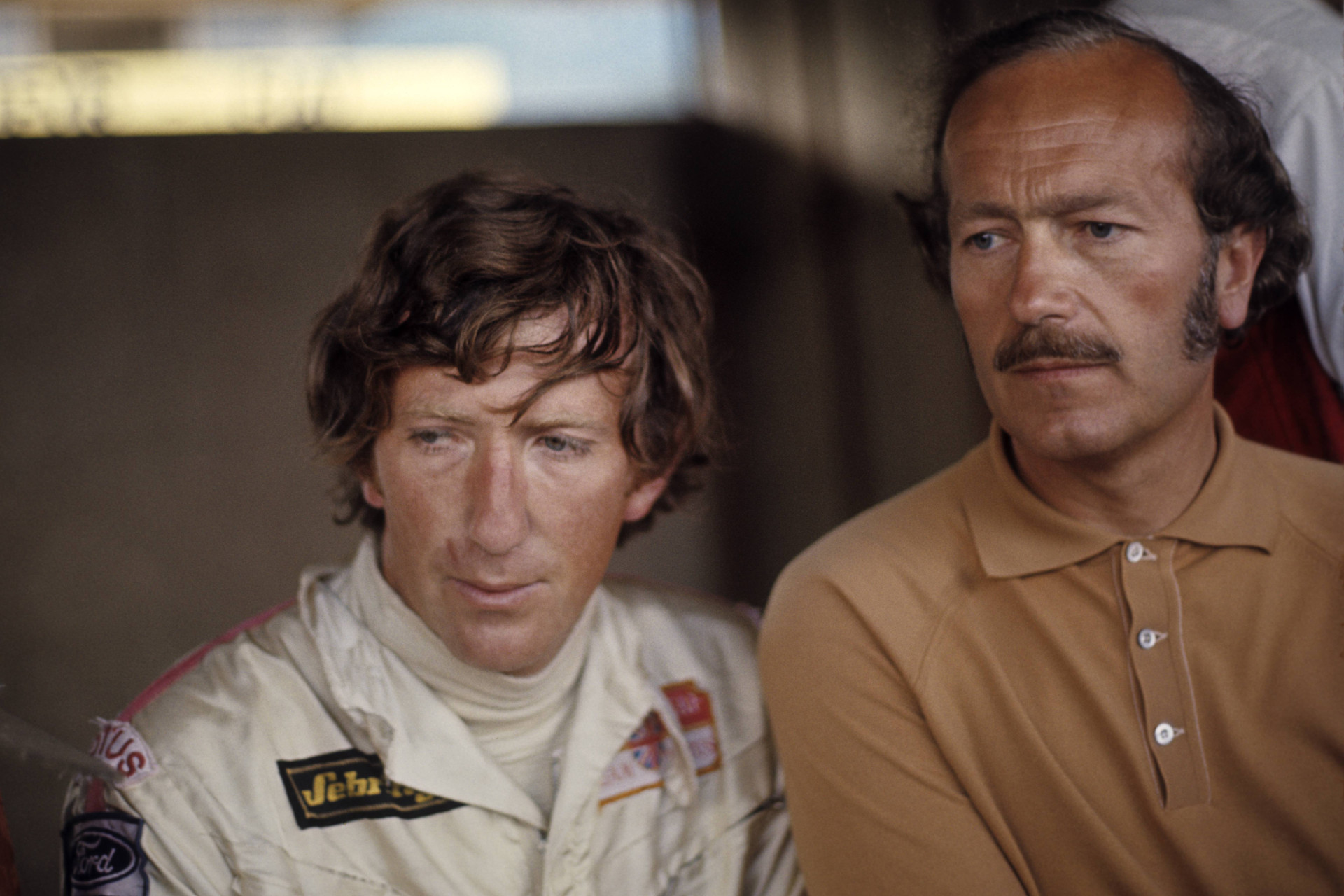 Йохен Риндт и Колин Чепмен во время итальянского уикенда 1970 года.