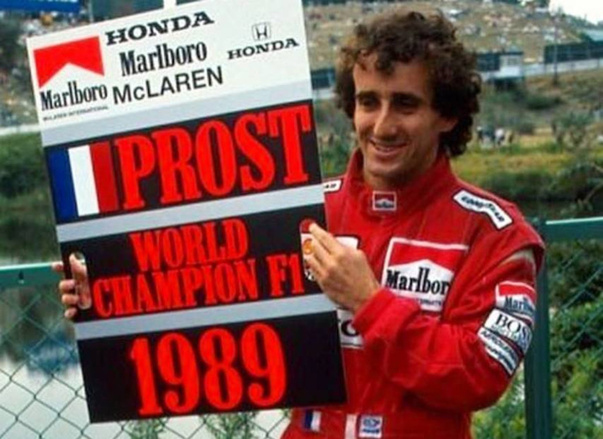 Ален Прост - чемпион мира 1989 года