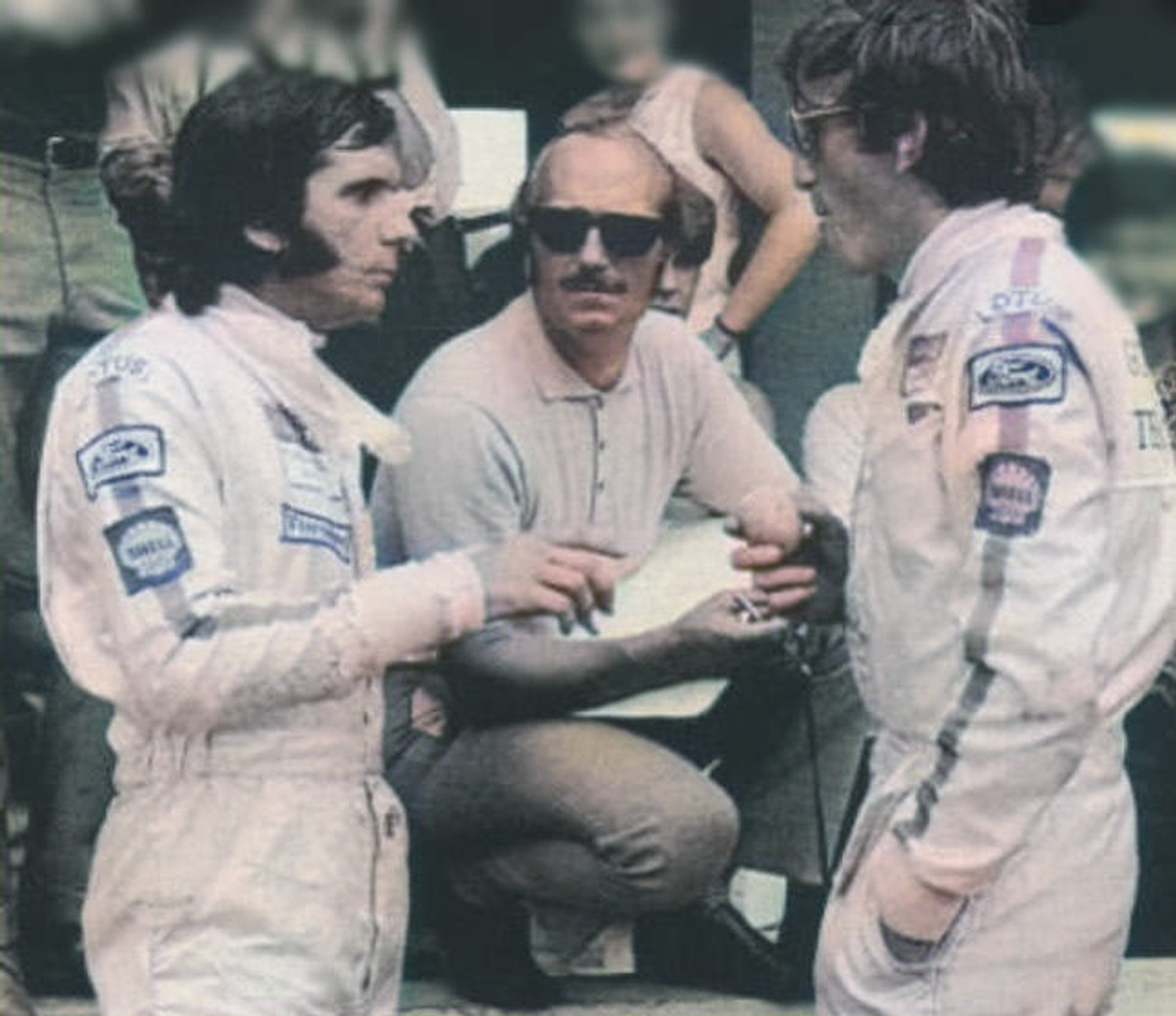 Эмерсон Фиттипальди, Колин Чепмен и Йохен Риндт