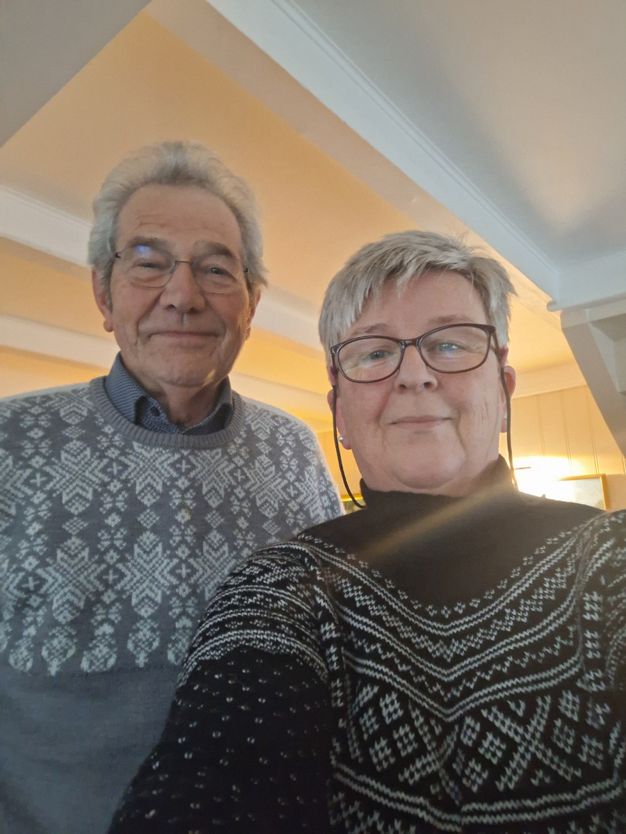 Дідусь Мартіна Улдаля – Олав Геймдаль та норвезька волонтерга Берріт Аакре