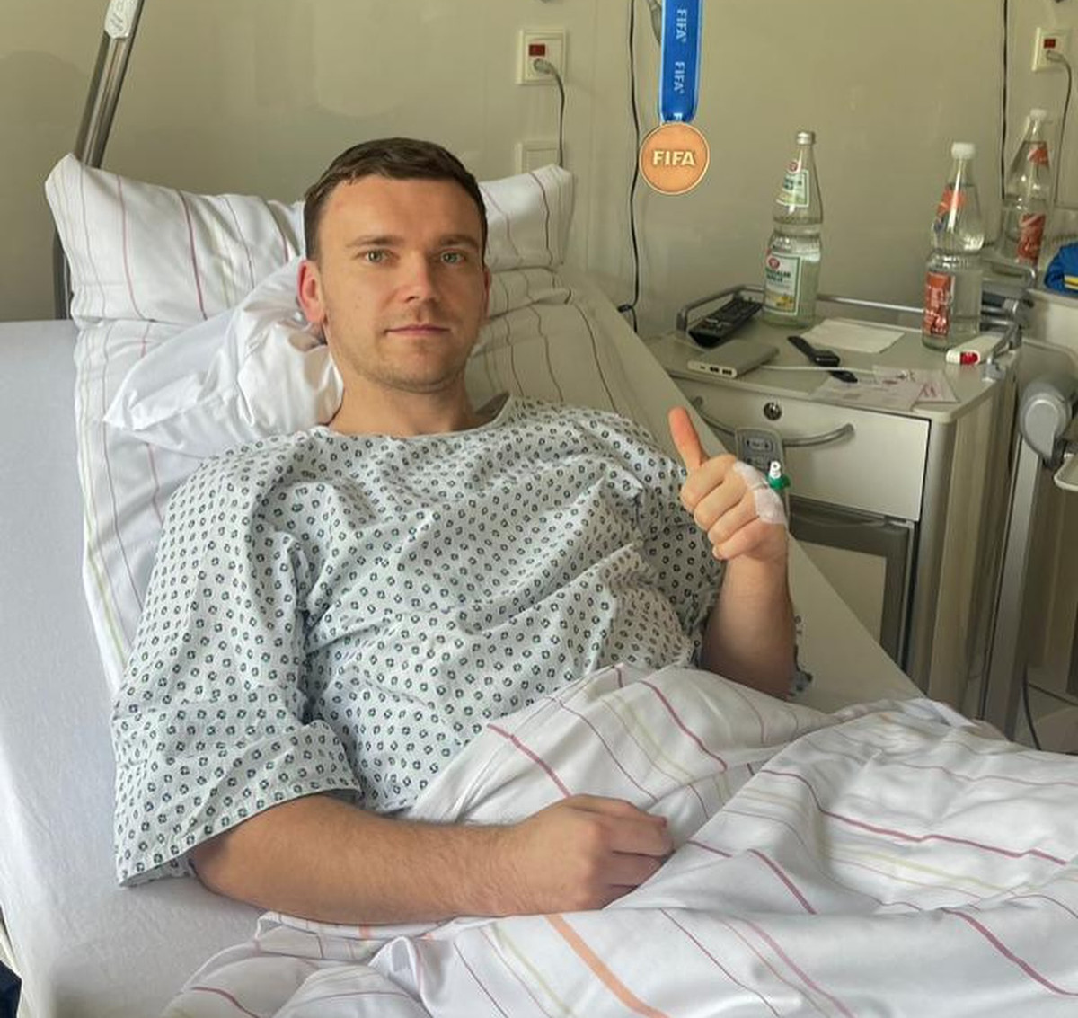 Петр Шотурма после операции