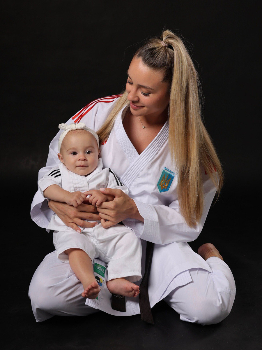 Анжеліка Терлюга з донькою Ніколь