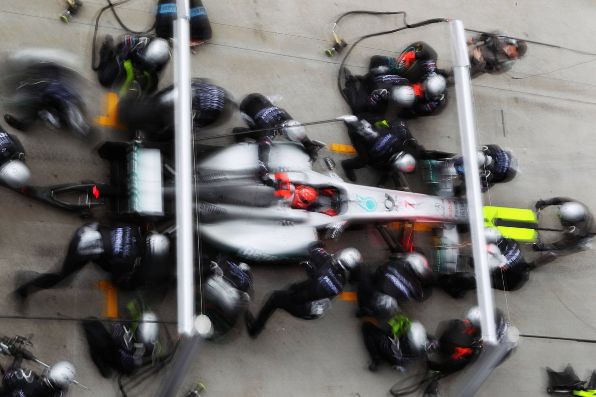 Піт-стоп (Міхаель Шумахер, Гран-прі Малайзії 2011)