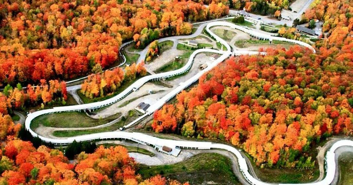 Вид на трасу в Лейк-Плесіді