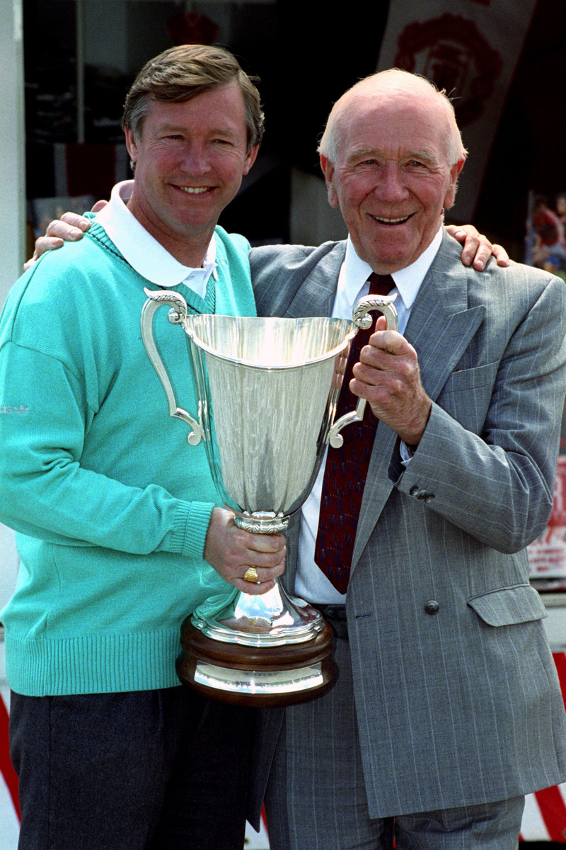 Мэтт Басби и Алек Фергюсон