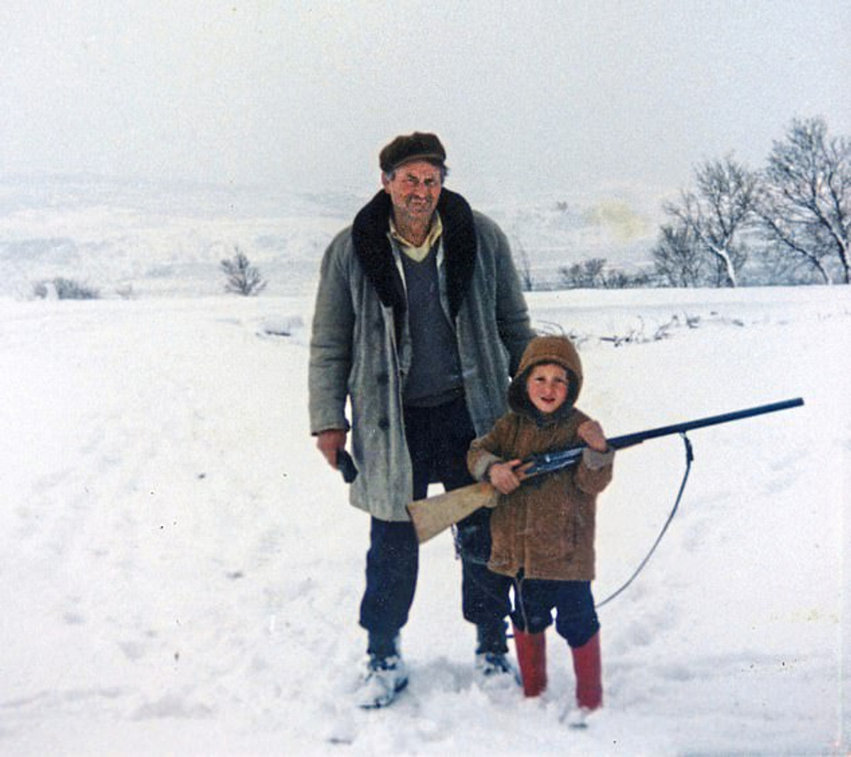 Лука Модрич з дідусем, dailymail.co.uk