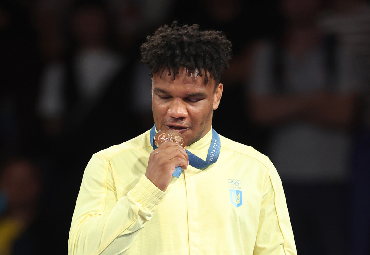 Жан Беленюк з бронзовою медаллю